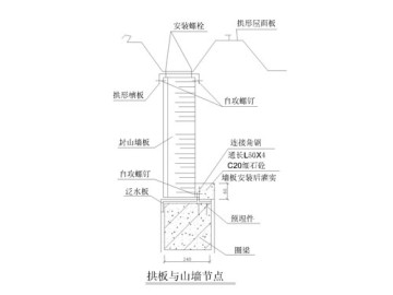 拱板與山墻安裝節(jié)點_防風(fēng)與結(jié)構(gòu)穩(wěn)定